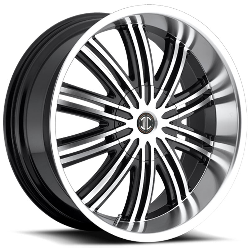 2Crave No.07  Wheels Glossy Black / Machined Face / Machined Lip