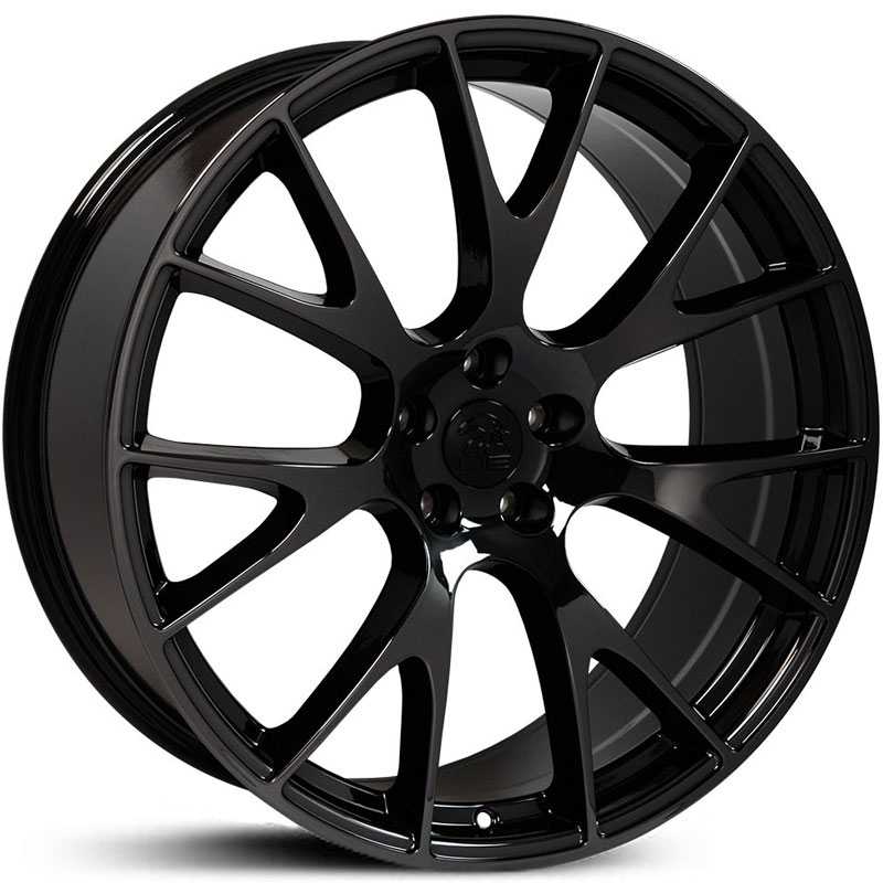 Dodge Hellcat Style (DG15) PVD Black Chrome
