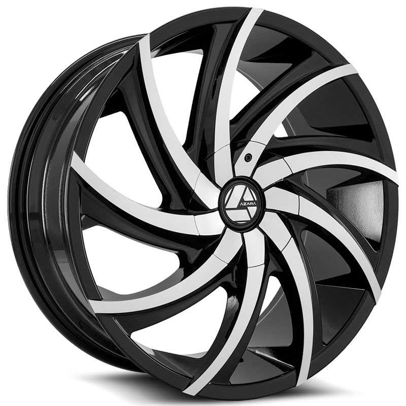Azara Wheels AZ503 Gloss Black Machined
