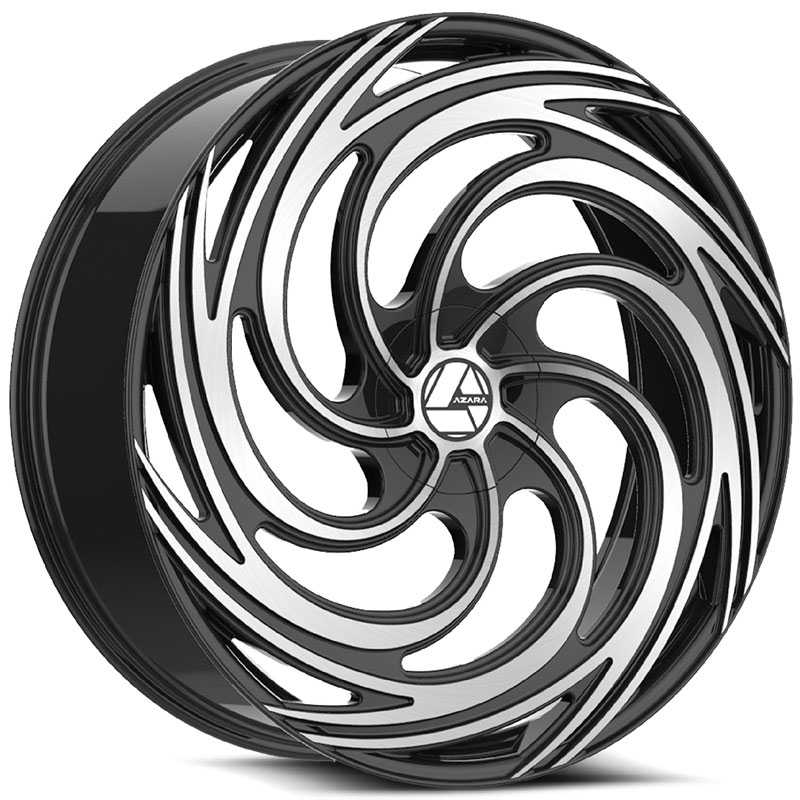 Azara Wheels AZ519 Gloss Black Machined