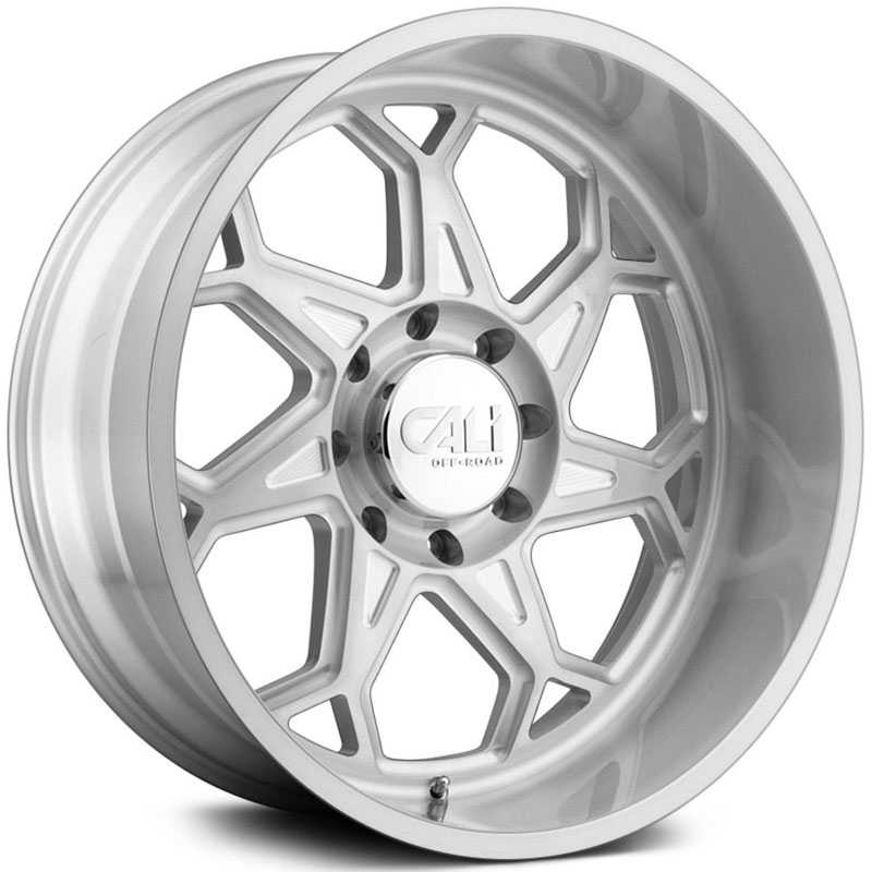 Cali Off-Road Sevenfold 9111  Wheels Brushed & Clear Coated