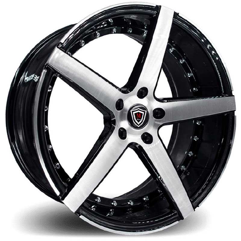 Marquee Luxury Marquee M3226 Gloss Black Machined