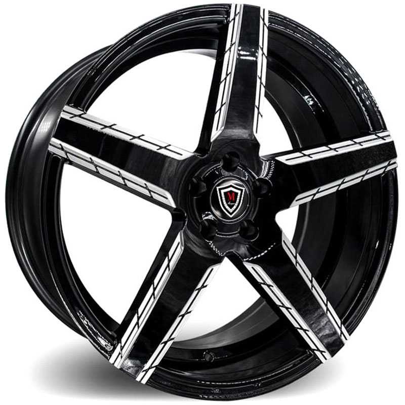 Marquee Luxury Marquee M3275  Wheels Gloss Black Milled