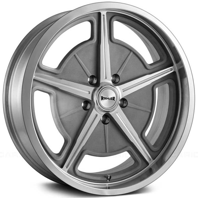Ridler 605  Wheels Cast With Machined Spokes & Lip