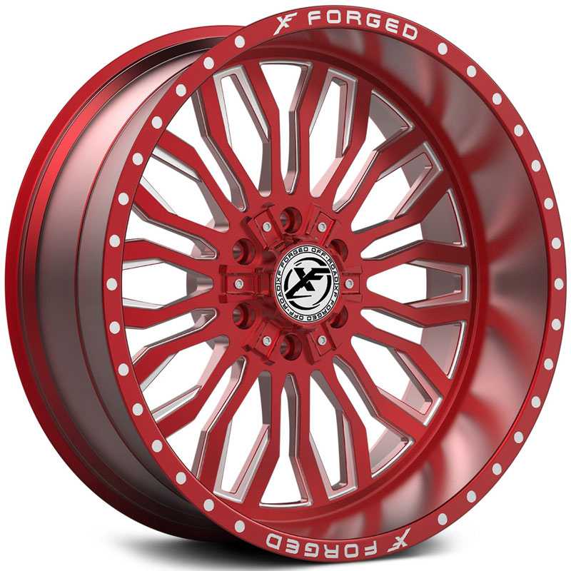 XF Offroad Forged XFX-305 Red Milled