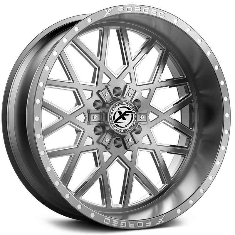 XF Offroad Forged XFX-307  Wheels Brushed Milled