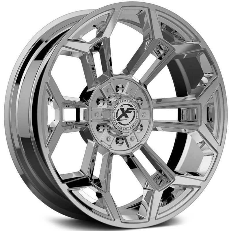 XF Offroad Forged XFX-308  Wheels Chrome