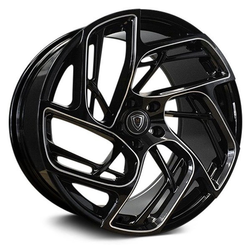 Marquee Luxury M1002  Wheels Gloss Black Milled