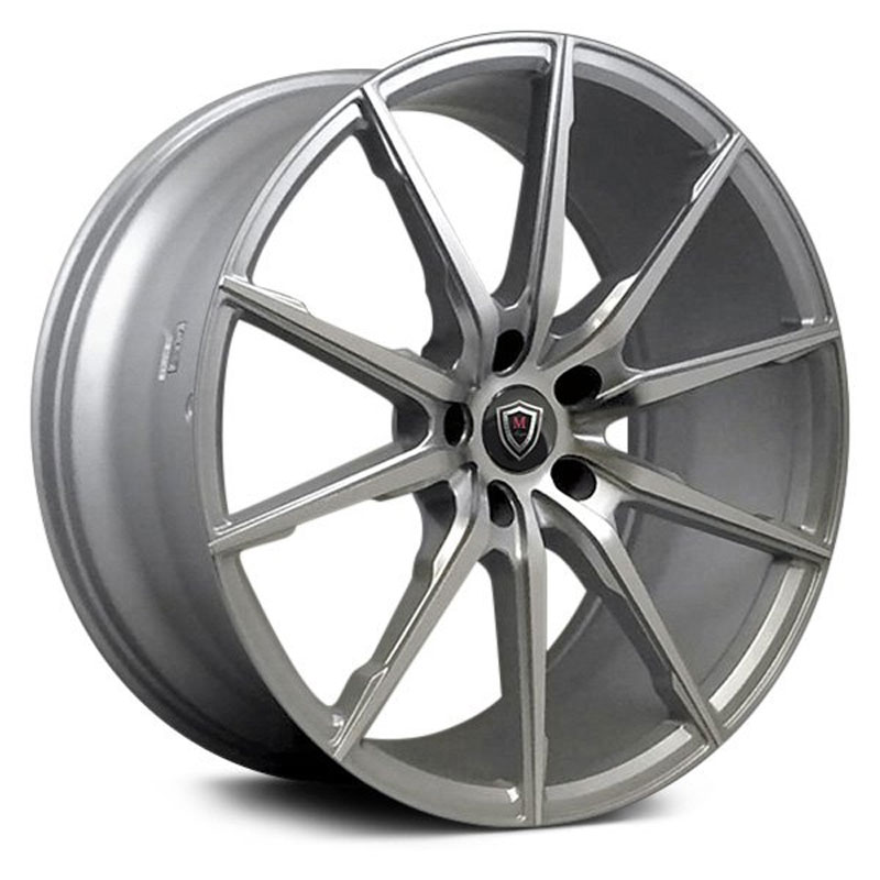 Marquee Luxury M1035 Silver Machined