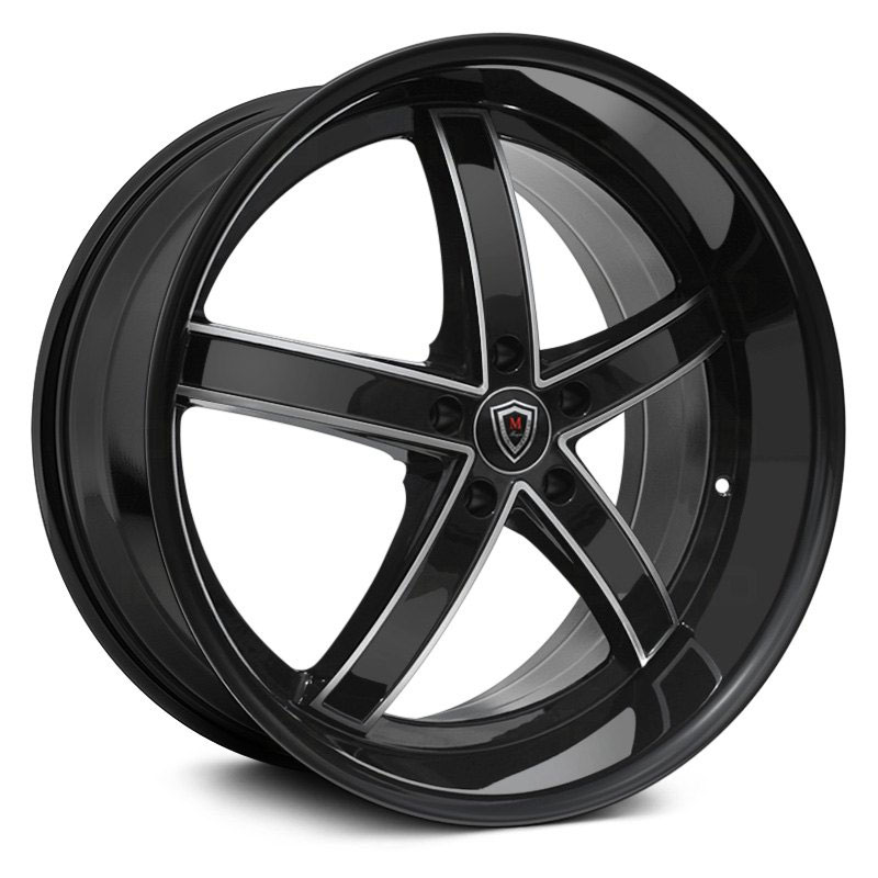 Marquee Luxury M5330A  Wheels Gloss Black Machined