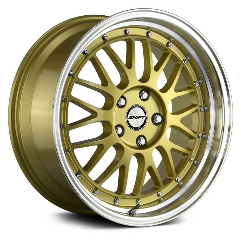 Shift flywheel  Wheels Gold Polished Lip 