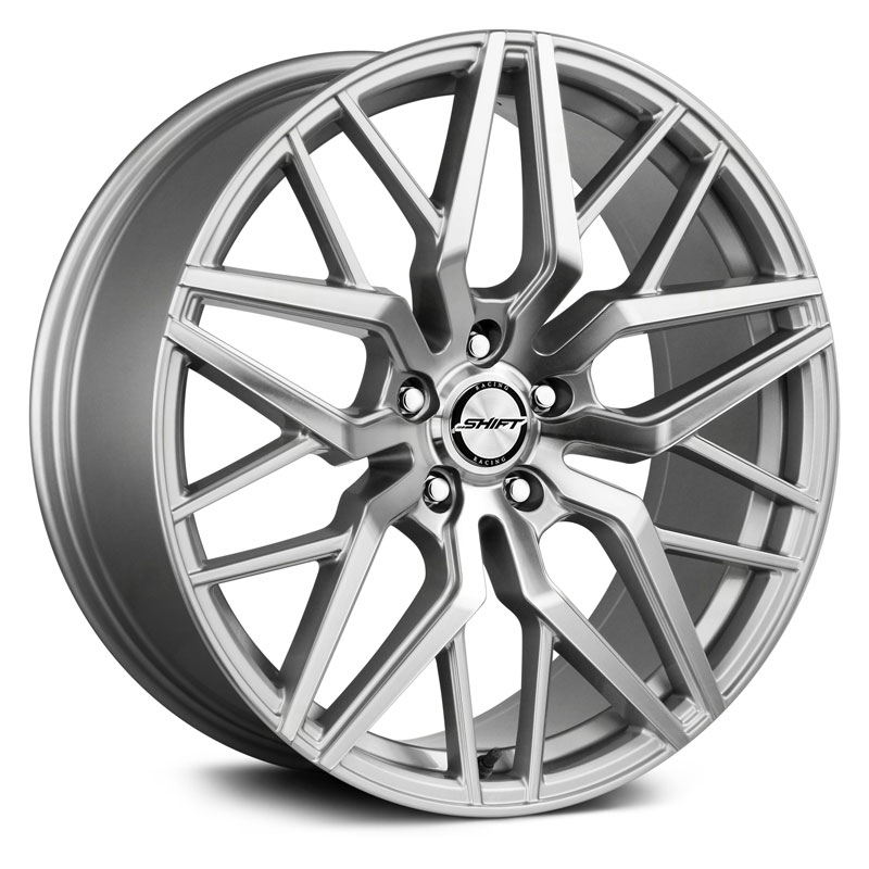 Shift Spring  Wheels Silver Machined