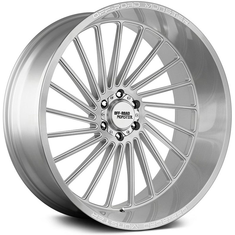 Off-Road Monster M27  Wheels Brushed Silver