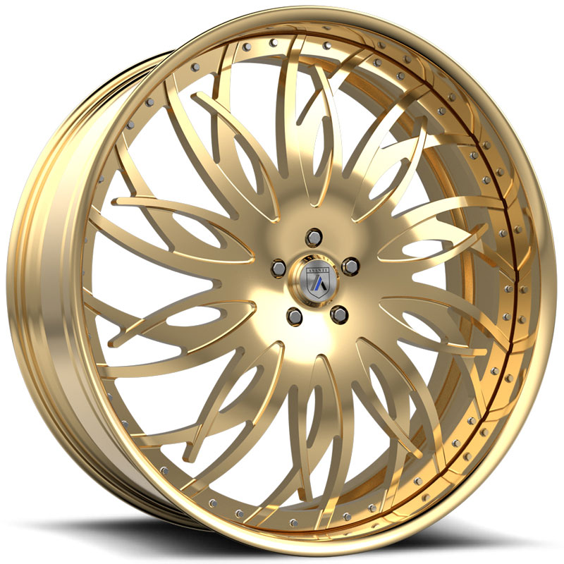Asanti FS17 3PC  Wheels Gold