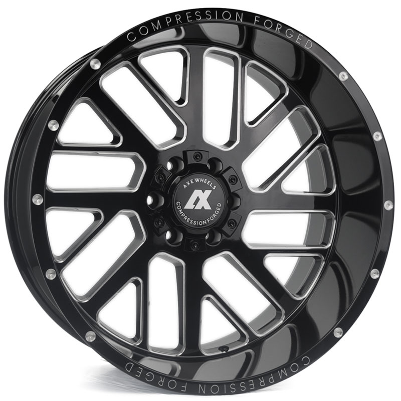 Axe AX2.0  Wheels Gloss Black Milled