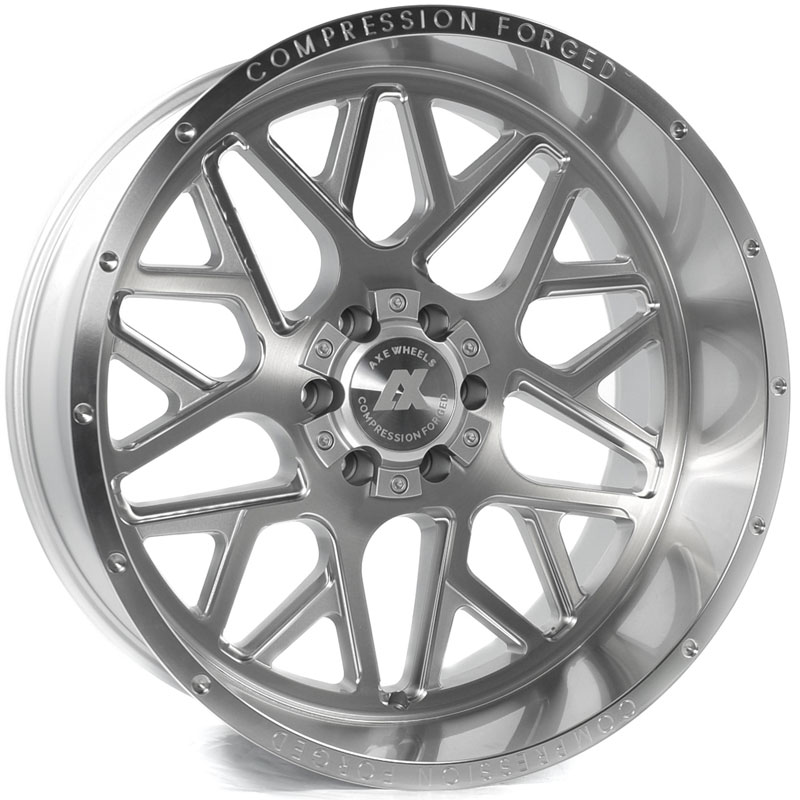 Axe AX5.1  Wheels Silver Brushed Milled