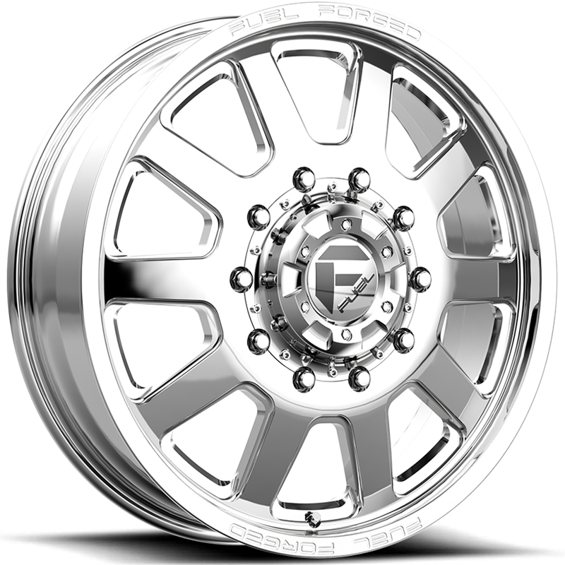 Fuel Forged FF09D Dually  Wheels Polished Front