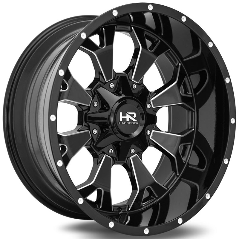 Hardrock Offroad H711 Devastator  Wheels Gloss Black