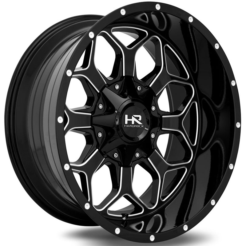 Hardrock Offroad H712 Indestructible  Wheels Gloss Black