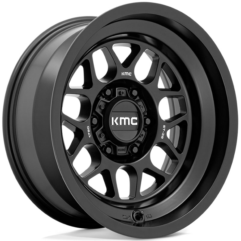 KMC KM725 Terra  Wheels Satin Black