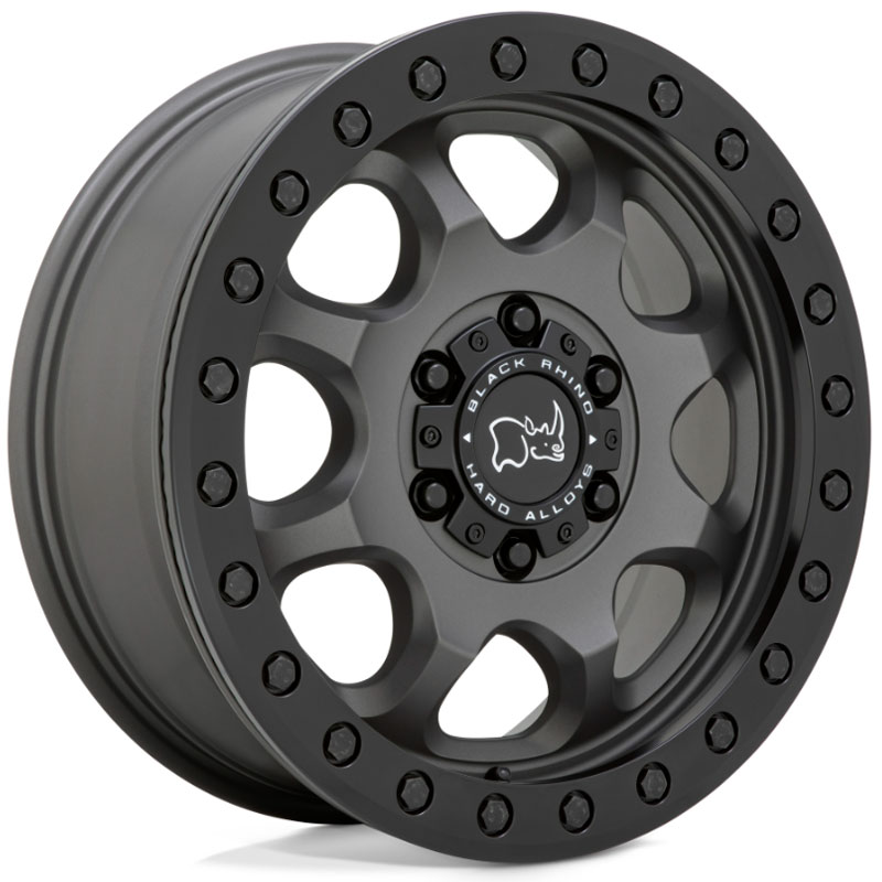 Black Rhino Venture Beadlock  Wheels Matte Gunmetal